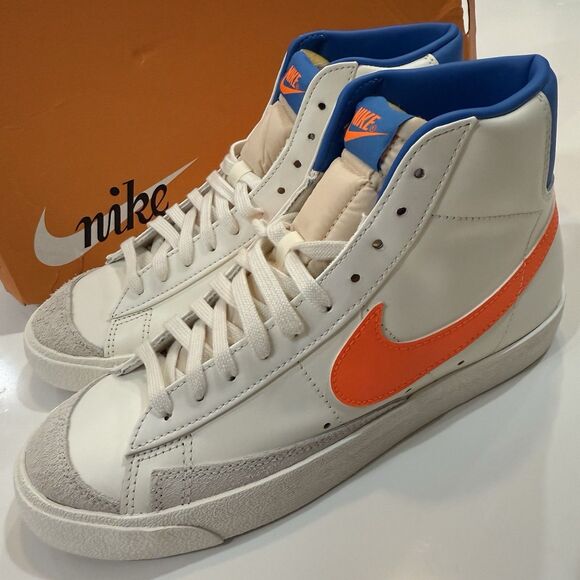 Nike Shoes - Nike Blazer Mid '77 Sail Total Orange DQ4692-100 Women's Size 9 New With Box